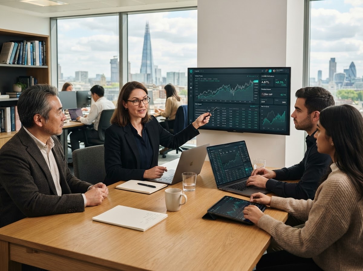 Sincorra Btc v8.5 team reviewing portfolio risk parameters